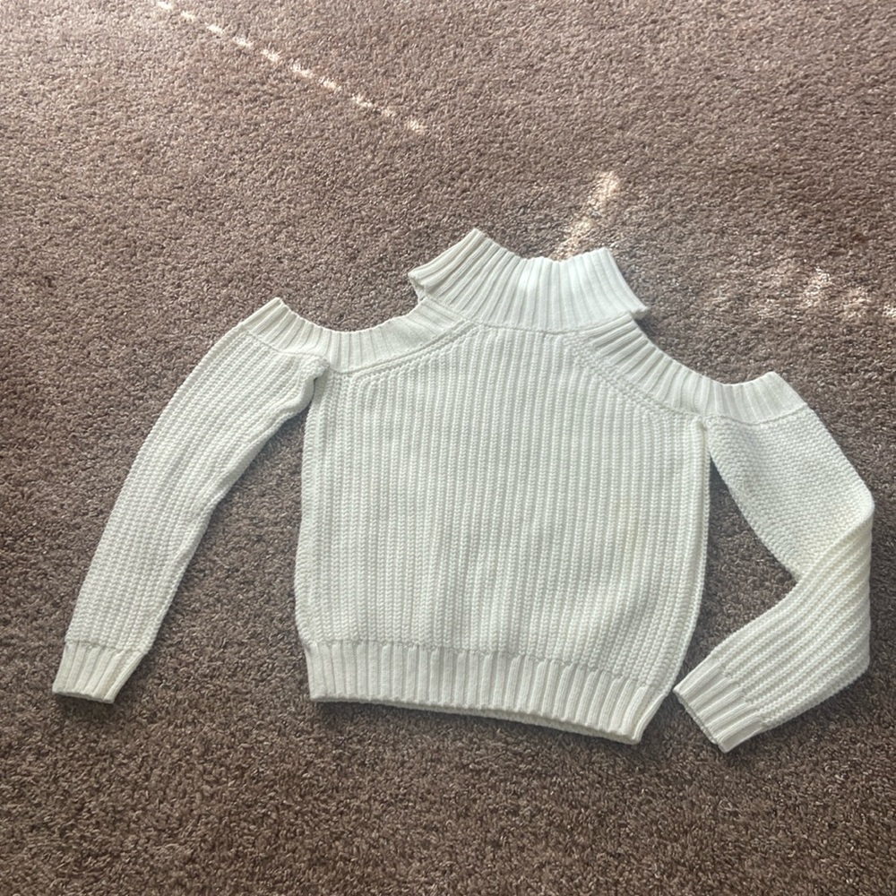 Off White Ladies off the shoulder sweater